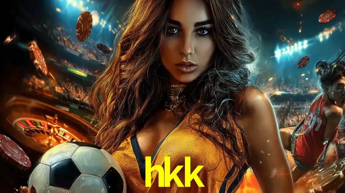 Mulher segurando uma bola de futebol em uma montagem que mistura a paixão esportiva com a emoção da roleta de cassino, tudo disponível na plataforma hkk.